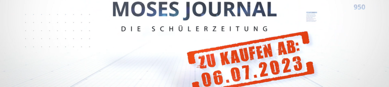 Moses Journal – erhältlich ab 6.7.23